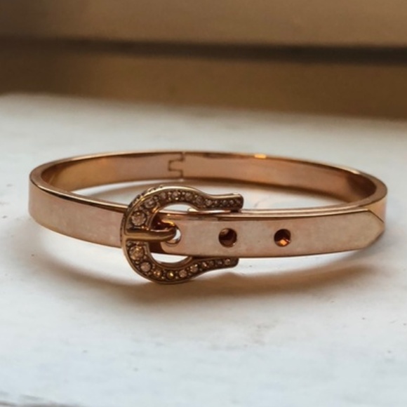 Juicy Couture Jewelry - Juicy Couture Rose Gold Bangle Bracelet